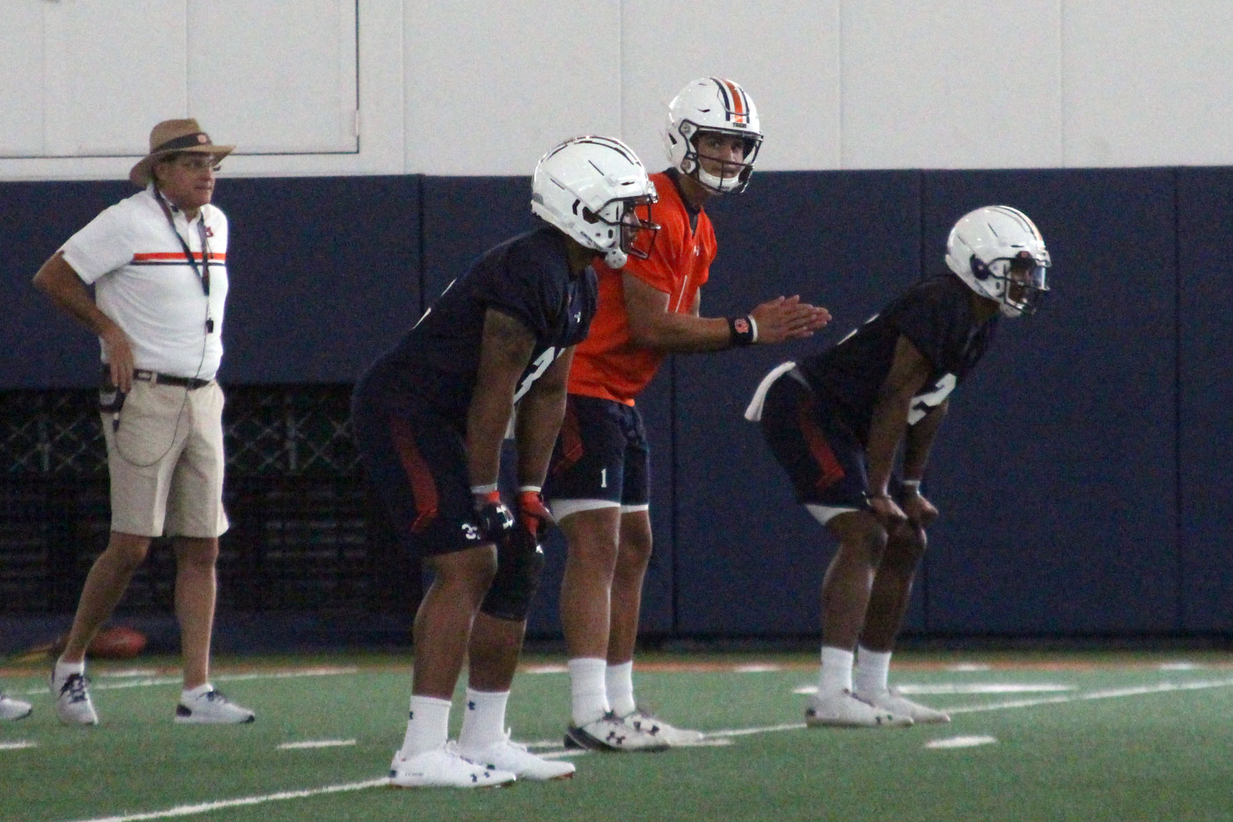 Auburn football first day of fall practice